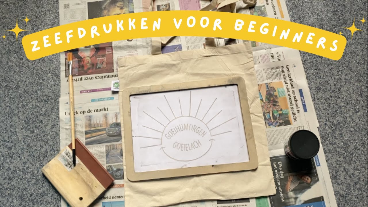 ☀️ZEEFDRUKKEN VOOR BEGINNERS☀️