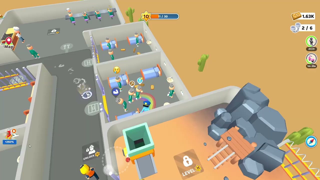 Prison Life roleplay with other players gets wild