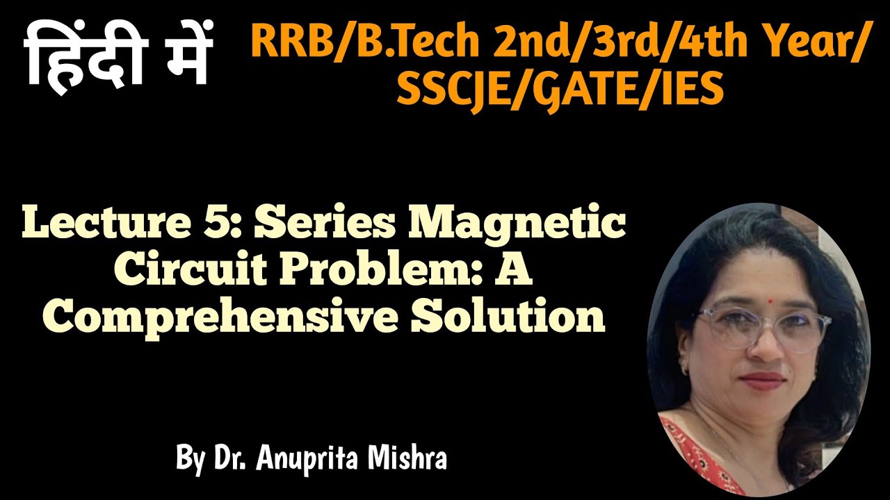 Lecture 5: Series Magnetic Circuit Problem: A Comprehensive Solution