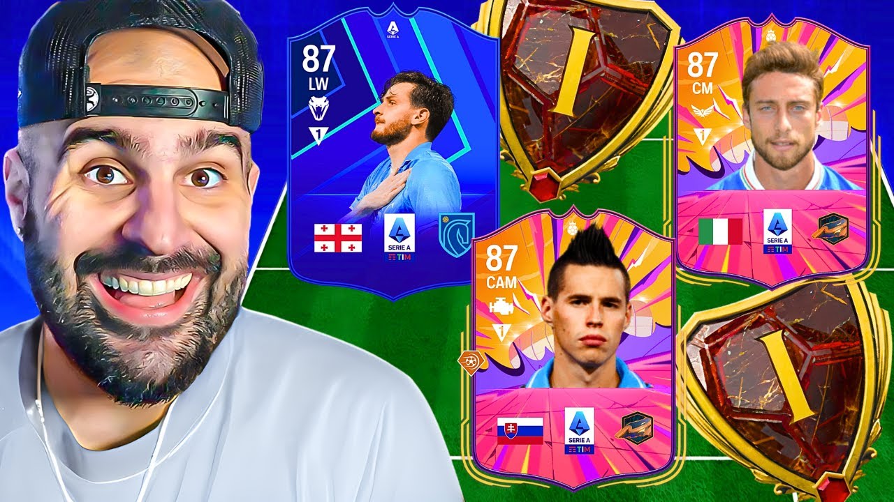 87 KVARATSKHELIA, 87 HAMSIK & 87 MARCHISIO FUT CHAMPS!🔥FC 25 ULTIMATE TEAM