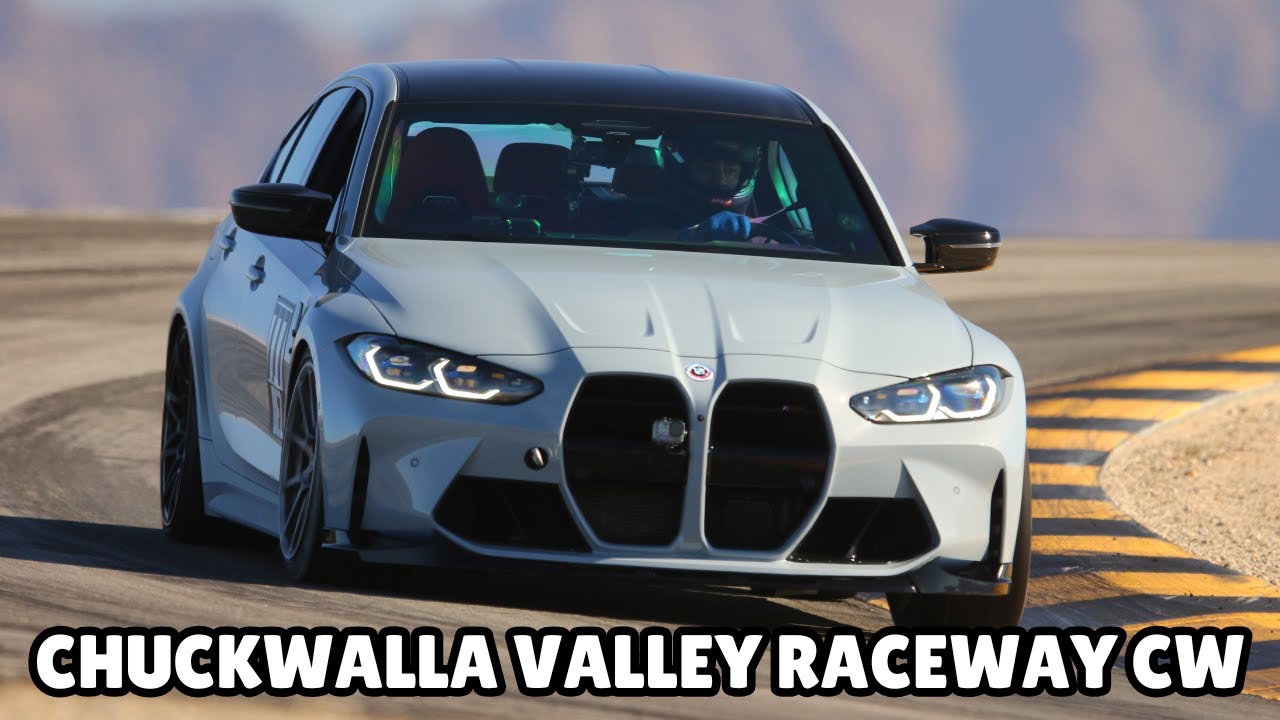 Chuckwalla Valley Raceway CW in the BMW G80 M3 Competition X-Drive