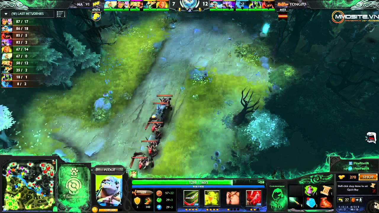 Navi vs TongFu Game 3/3 Bán kết nhánh thắng the International 3