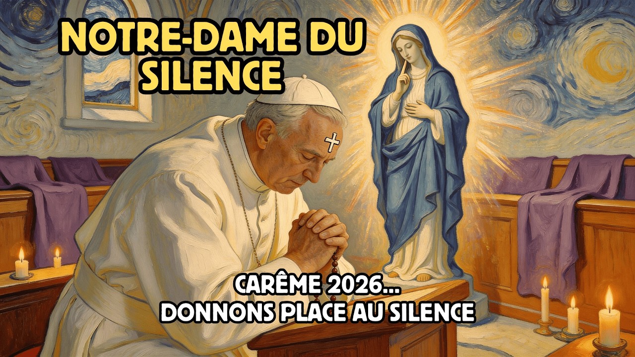 Carême 2026: Pourquoi le Pape s'est-il Tourné vers Notre-Dame du Silence?