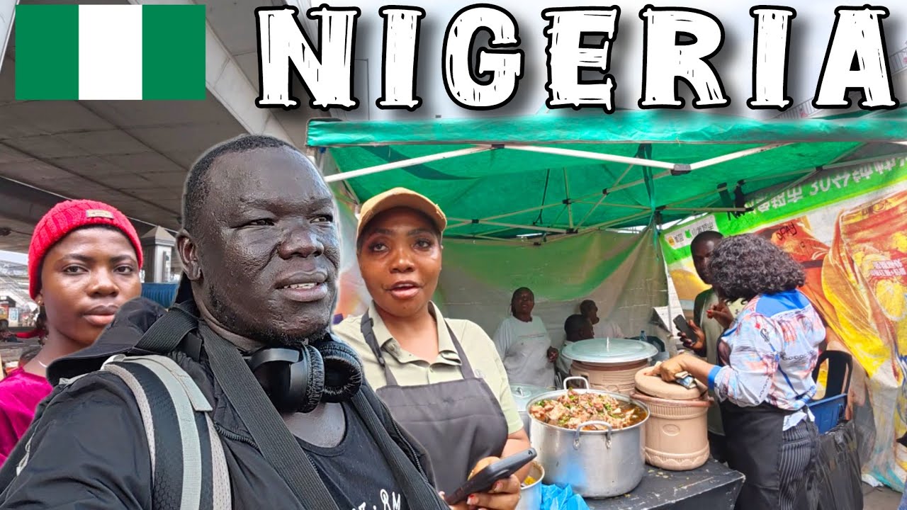 IMPRESSED BY LOCAL LIFE IN LAGOS, NIGERIA 🇳🇬. (Food, Market, people).