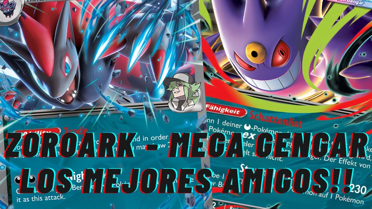 Pokemon TCG Phantasmal Flames ZOROARK y MEGA GENGAR son una LOCURA JUNTOS!!