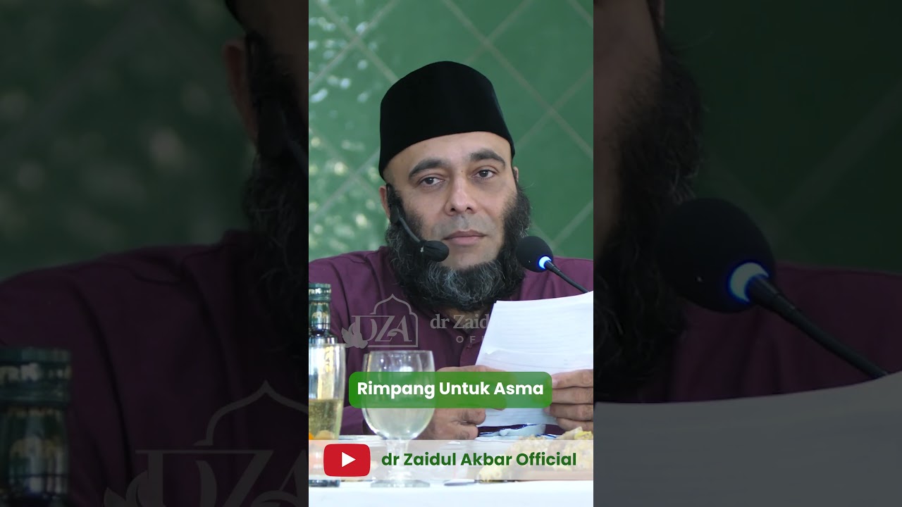 Rimpang Untuk Asma - dr. Zaidul Akbar Official #jsr #zaidulakbar #jurussehatrosulullah