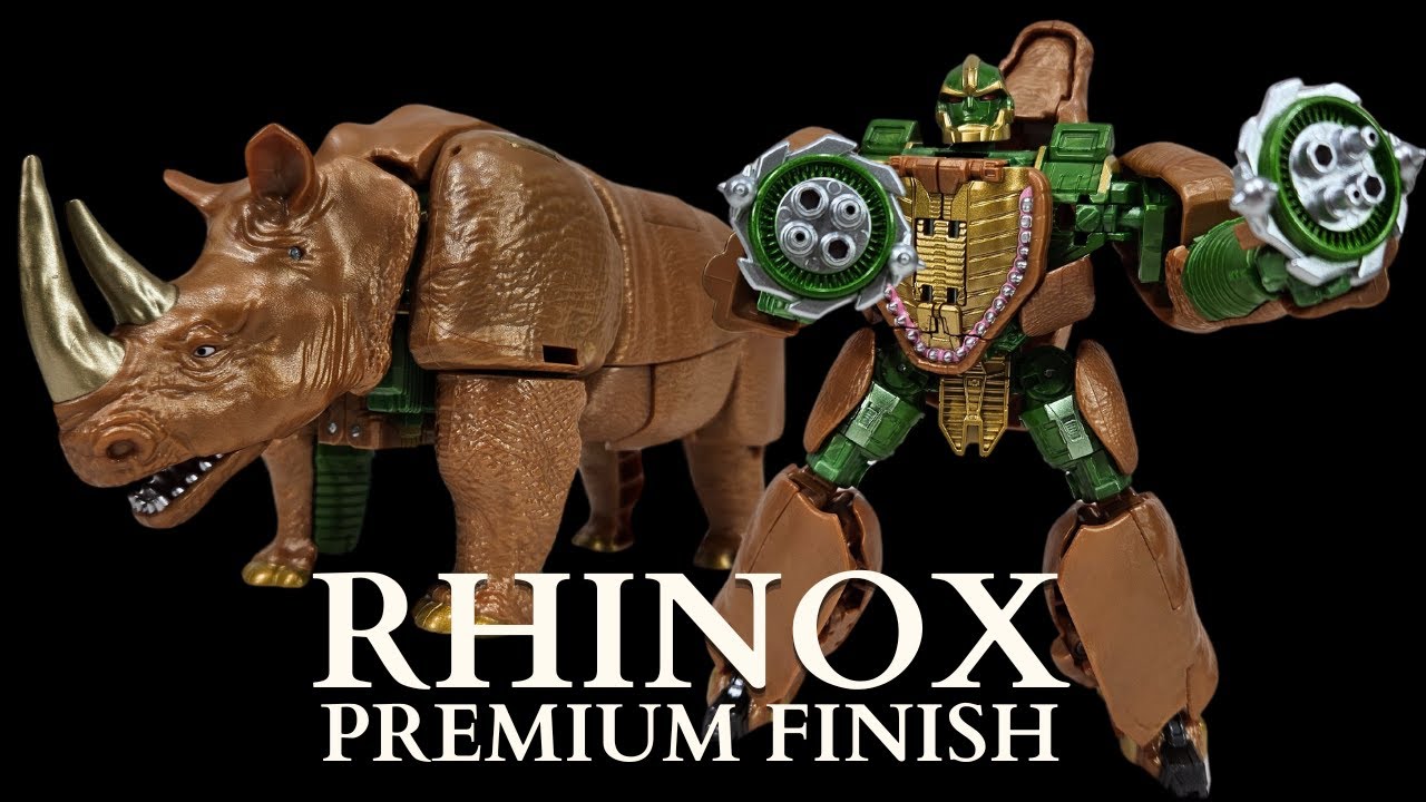 Transformers Takara Tomy Beast Wars Premium Finish Rhinox