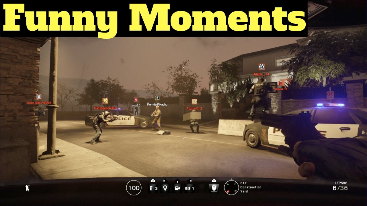 Funny Moments #2 - Rainbow Six Siege
