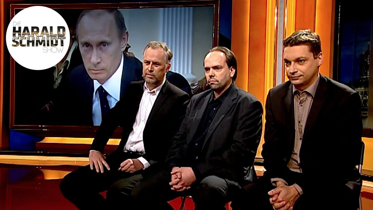 Maschek synchronisiert live Wladimir Putin und Papst Benedikt XVI. | Die Harald Schmidt Show (ARD)