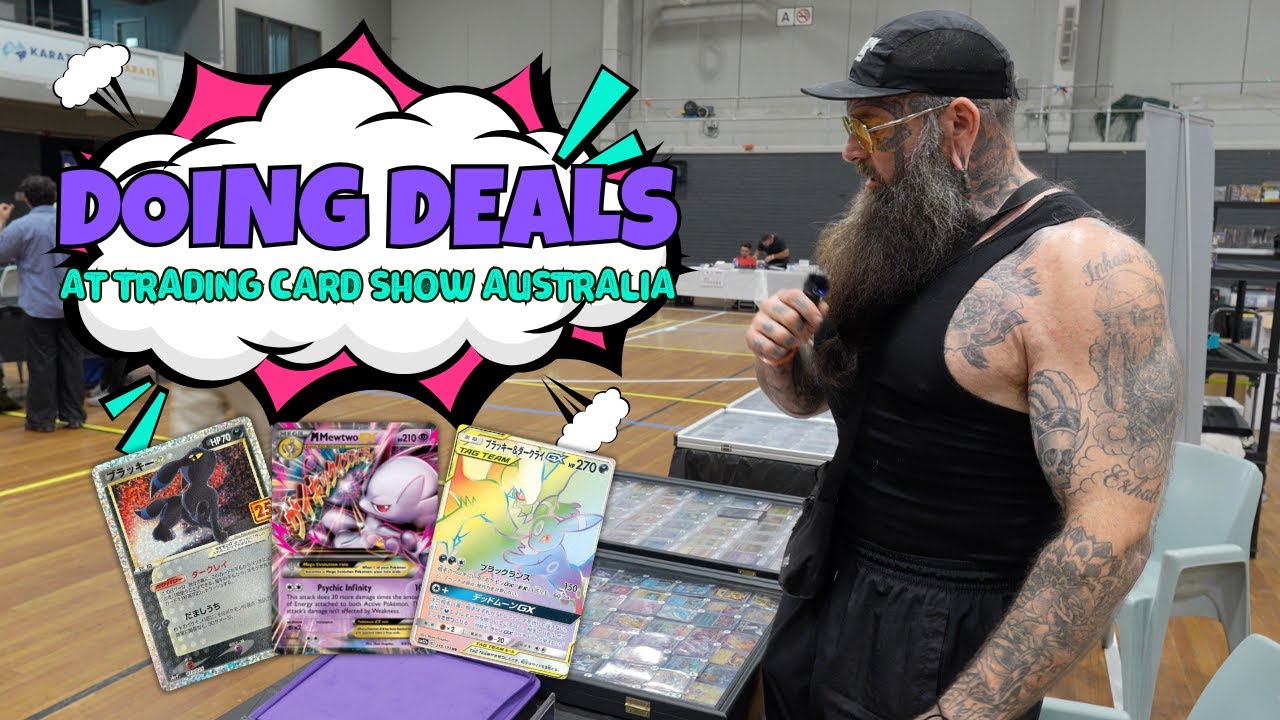 Doing Deals | Raw Vending POV From Liverpool Trading Card Show