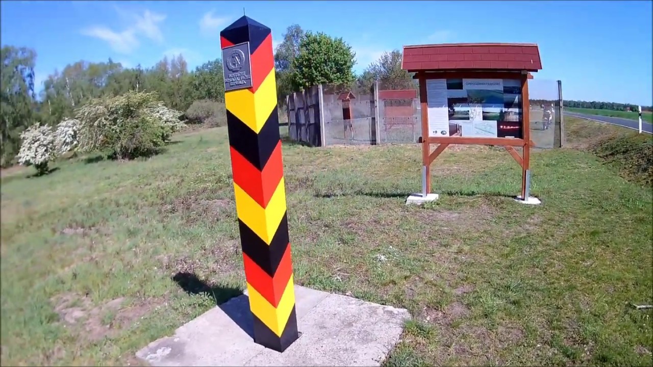 Motorrad-Enduro wandern entlang des Harzer Grenzweges (Grünes Band Deutschland) im 