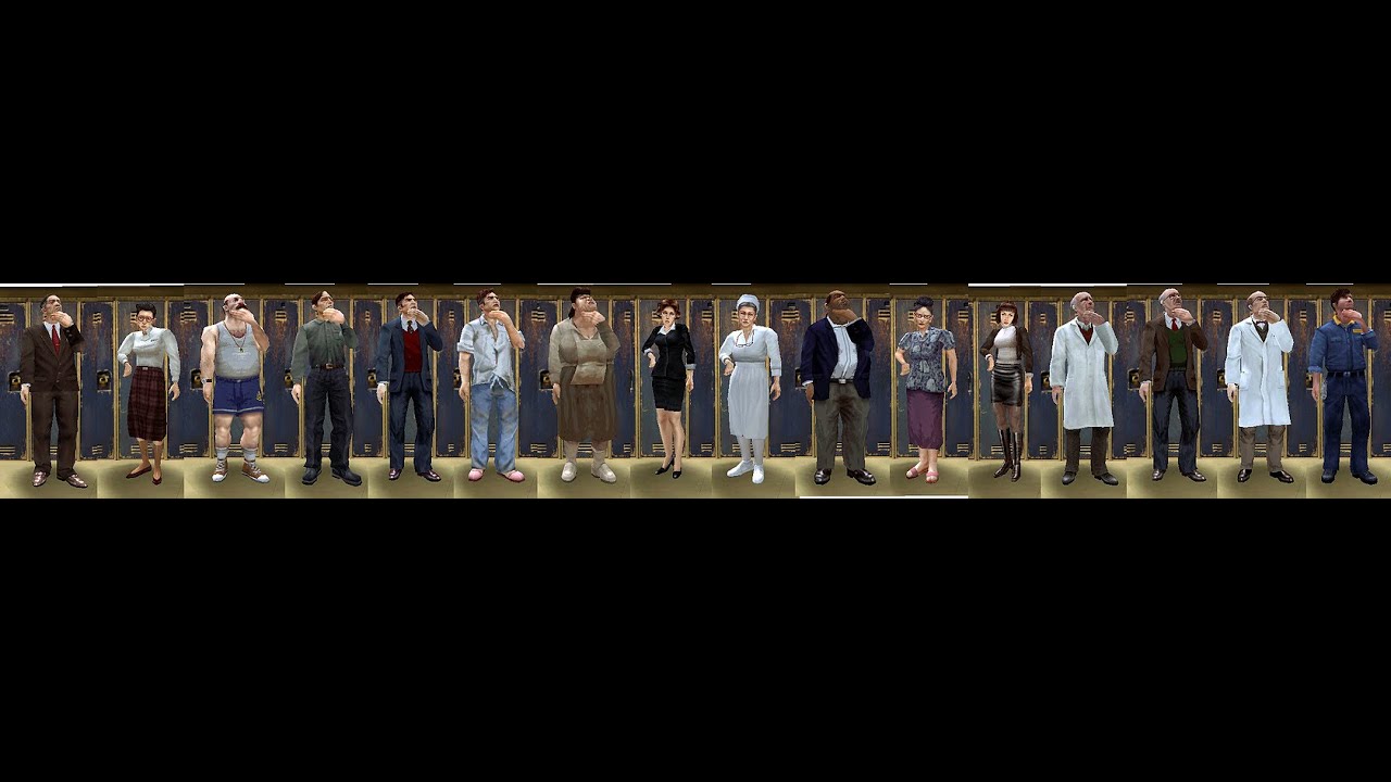 Bully Beta - Beta Teachers & Bullworth Academy Staff Pack Recreation Mod