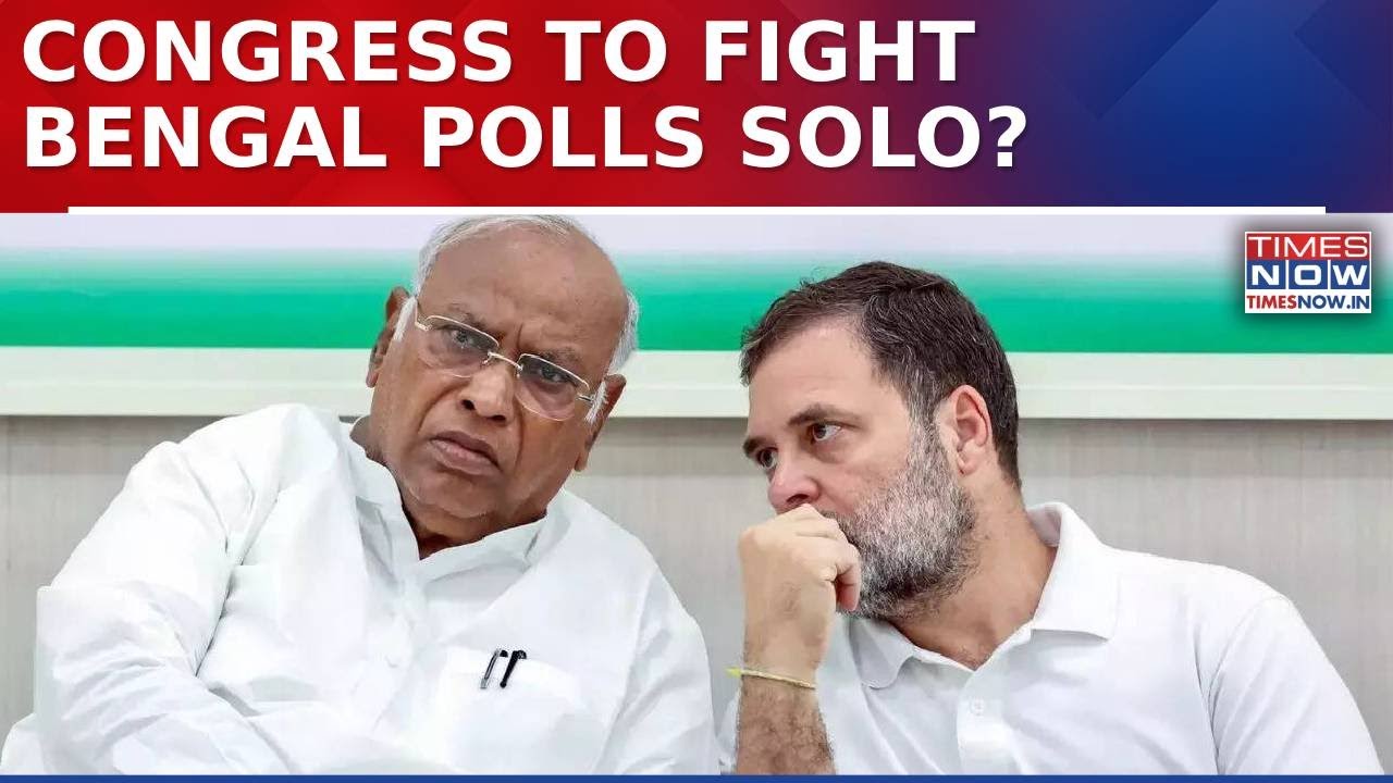 Congress To Go Solo In Bengal Assembly Elections As Opposition Unity Talks Hit Roadblock | Watch