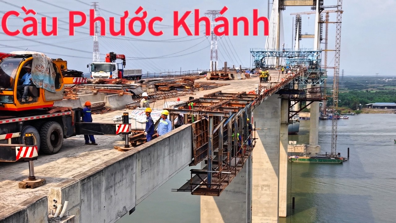 Cầu Phước Khánh Tăng Tốc Thi Công.