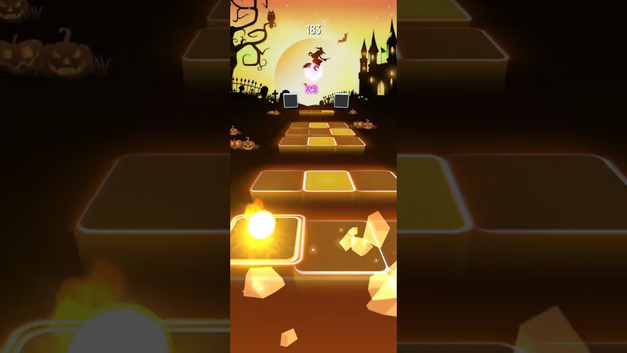 [tiles hop mod] toxic |hopping game| britney spears. 3 stars
