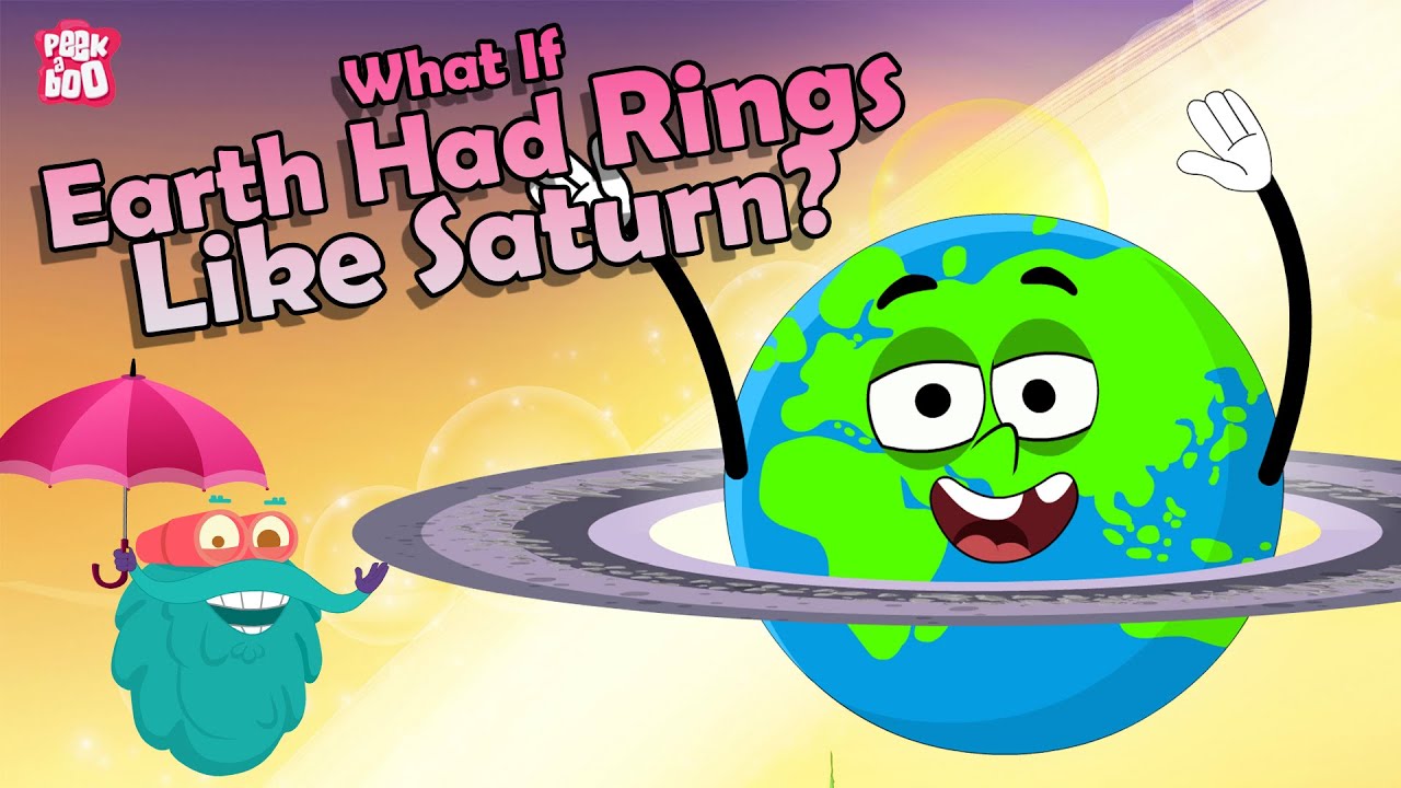 What If Earth Had Rings Like Saturn? | Planets With Rings | The Dr Binocs Show | Peekaboo Kidz