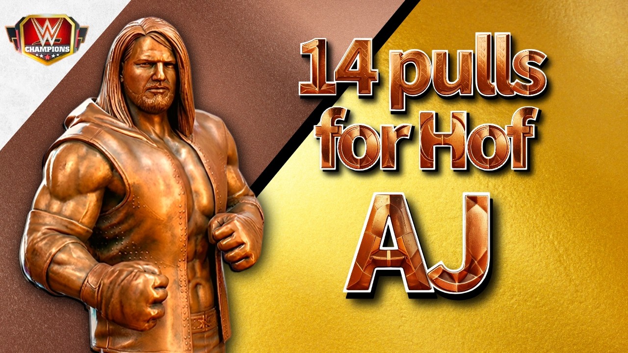 14 pulls for Aj Hall of Fame