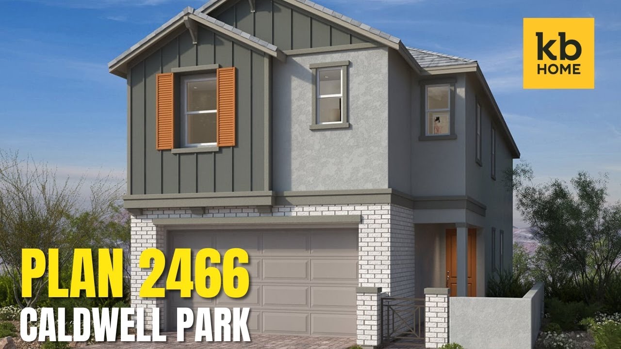 Plan 2466 at Caldwell Park by KB Homes in Summerlin West