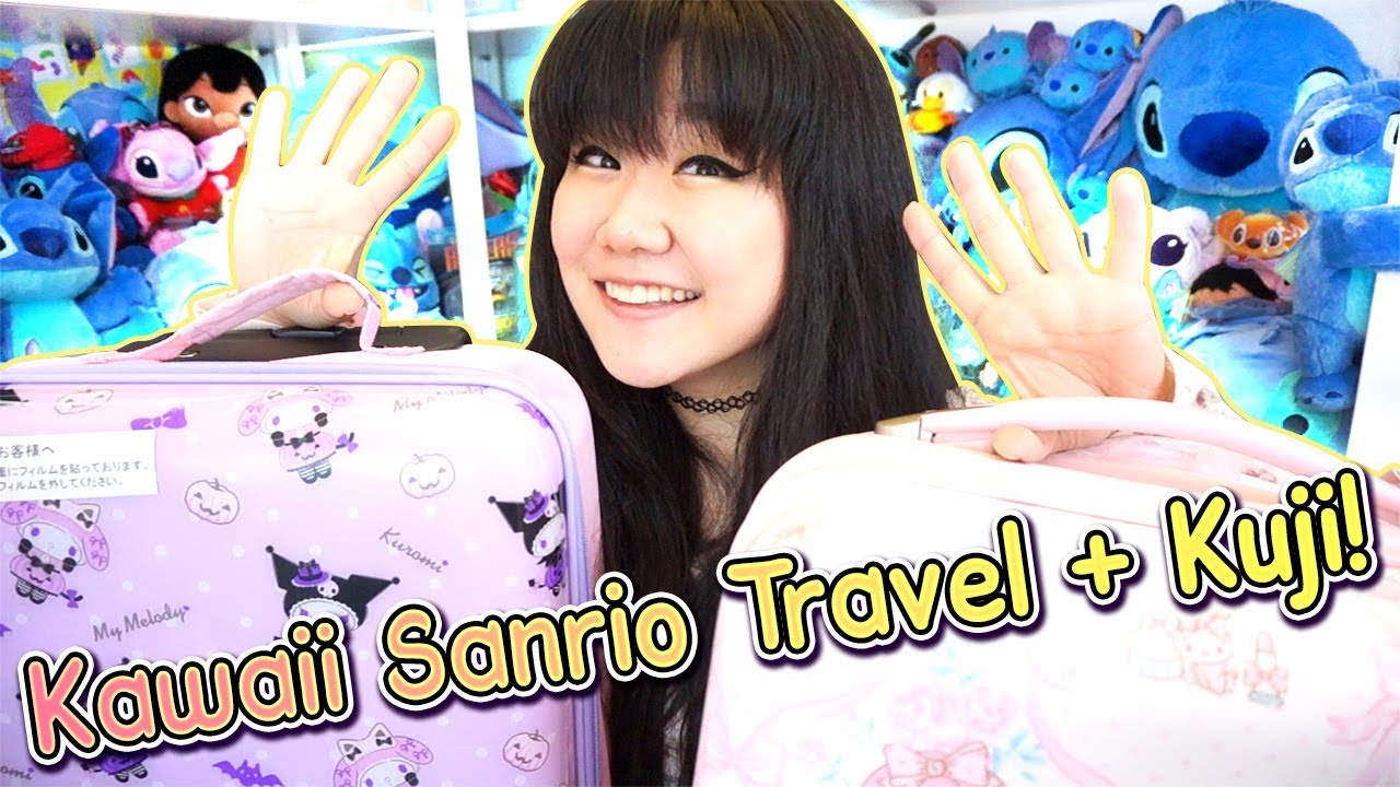 Travel in Kawaii Style!! - Sanrio My Melody & Kuromi Kuji Haul from Japan!