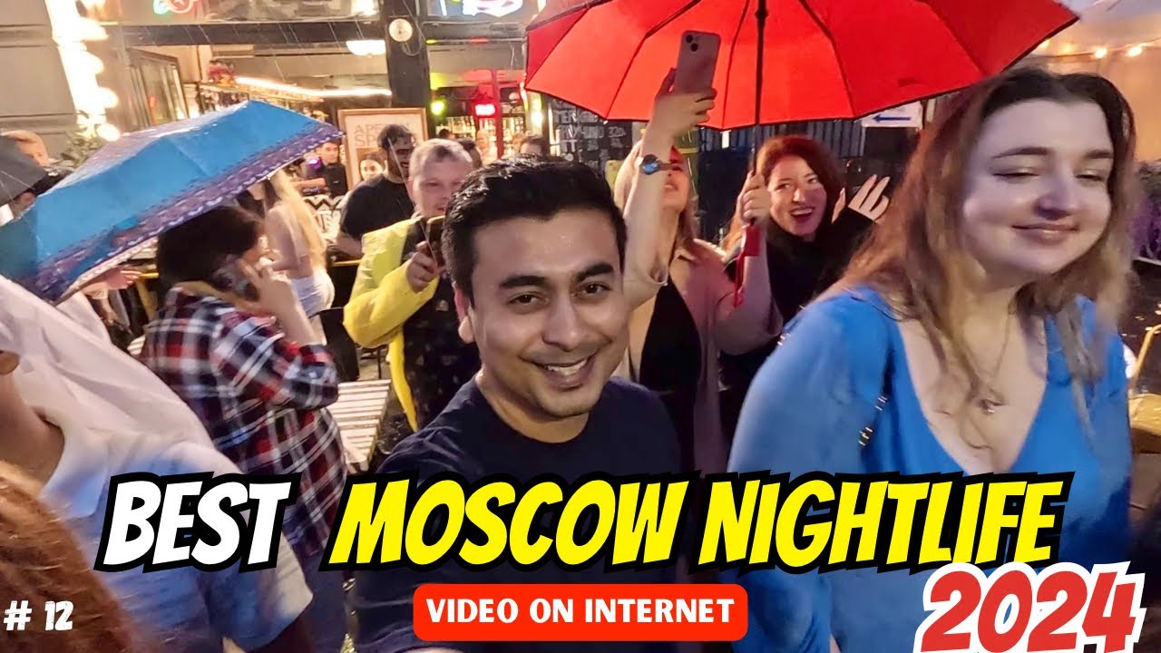 Moscow Nightlife in Russia is Crazy 🇷🇺| Russians Street Nightlife 🕺🏻 💃