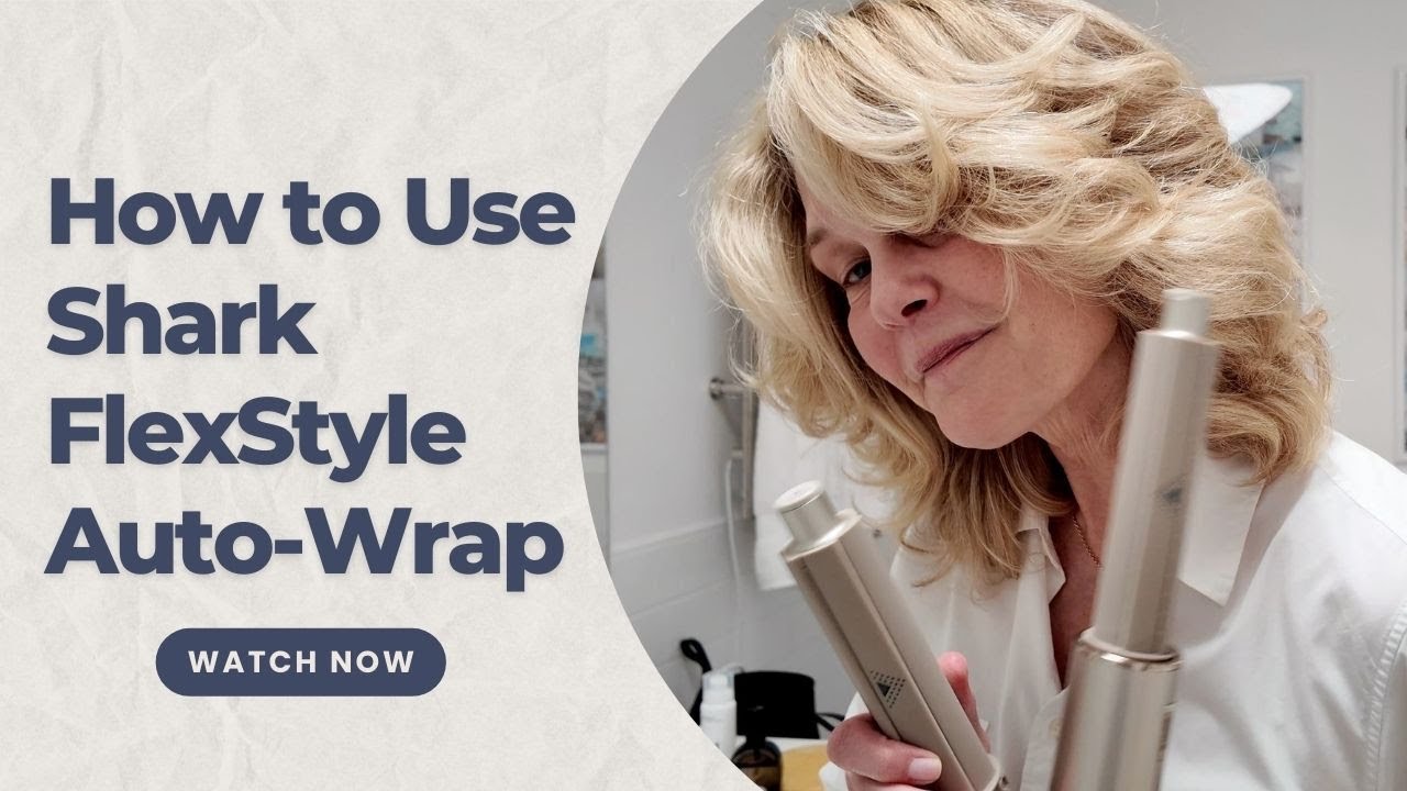 How to Use: Shark FlexStyle Auto Wrap Curlers | Beginner Tutorial | Shoulder Length Hair