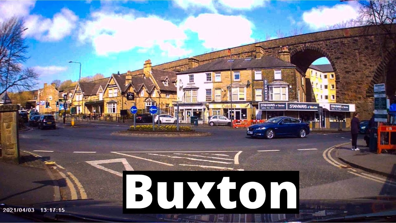 Driving in Buxton England