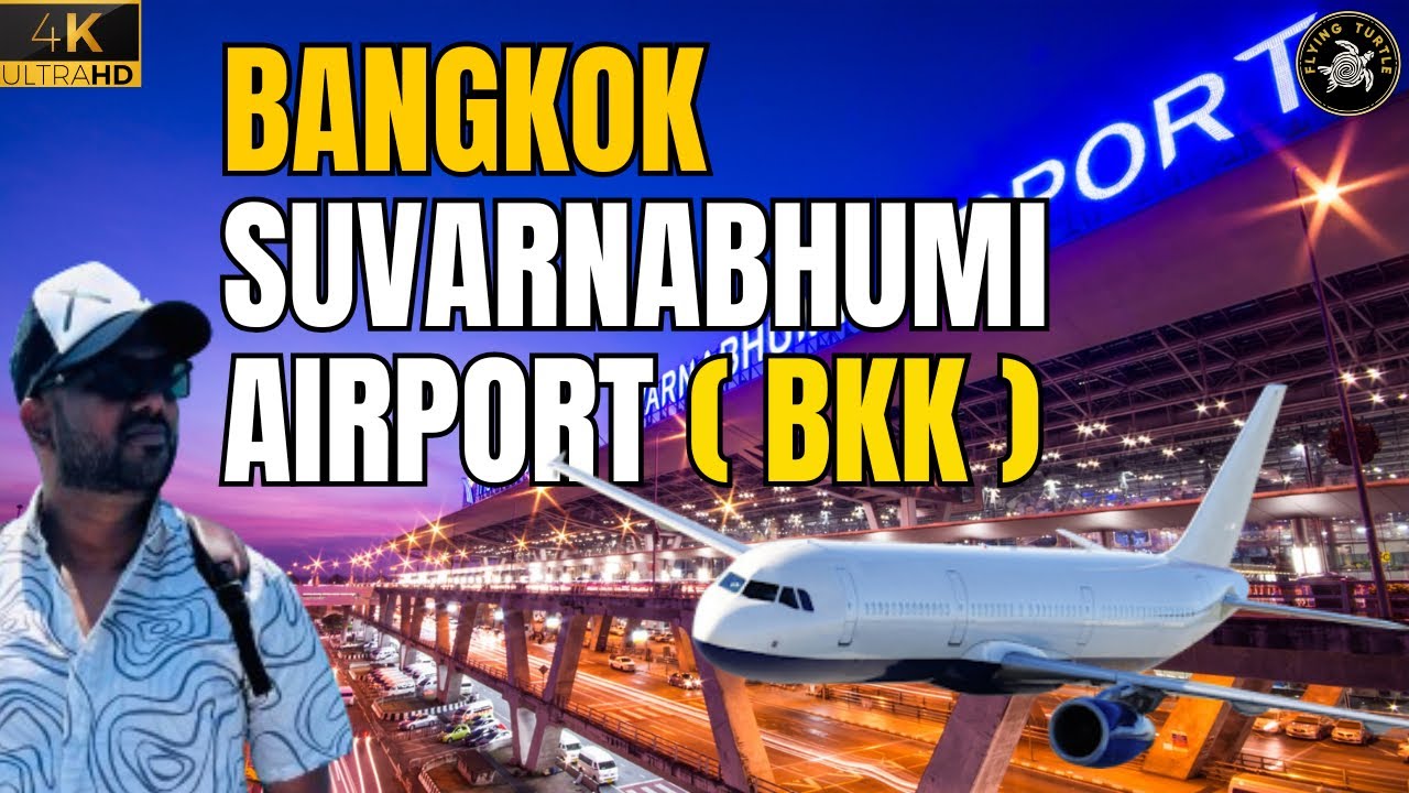 Bangkok Suvarnbhumi Airport 2024- Complete Tour Guide in Hindi- Best & Busiest Airports in the World