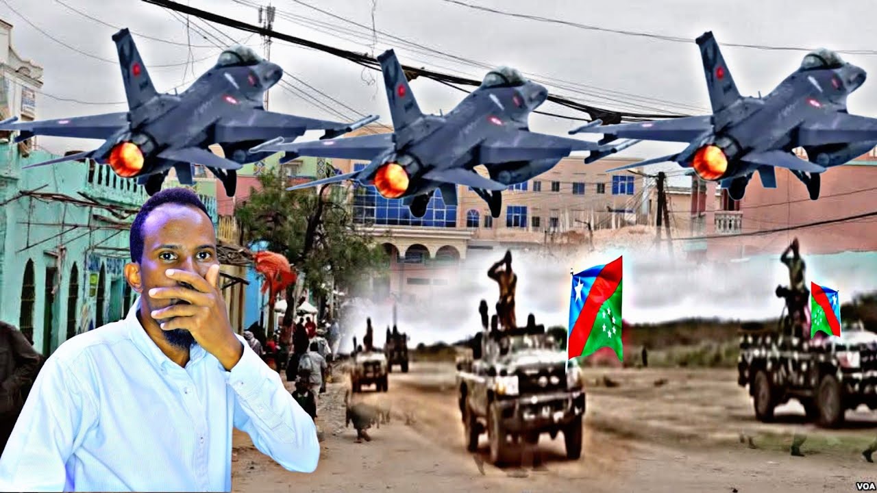 Daawo Diyaaradihii Turkiga oo Baydhabo lagu Weeraray Maanta Lafta Gareen oo Difaac Adag Xirtay