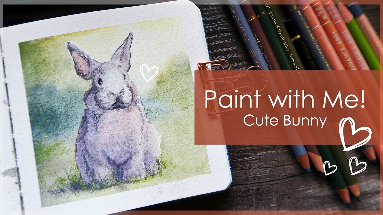 Watercolor Bunny: From Sketch to Stunning Artwork