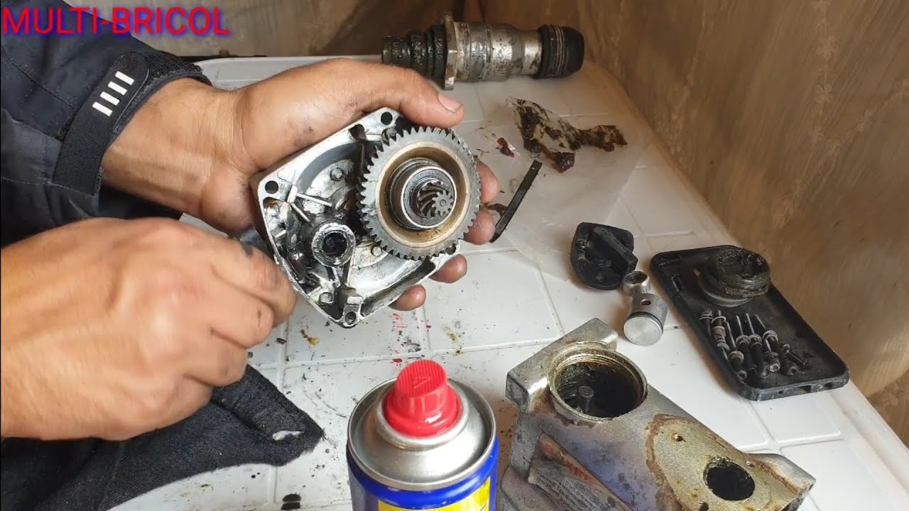 Rotary hammer .Clean and Lubrication .DRILL