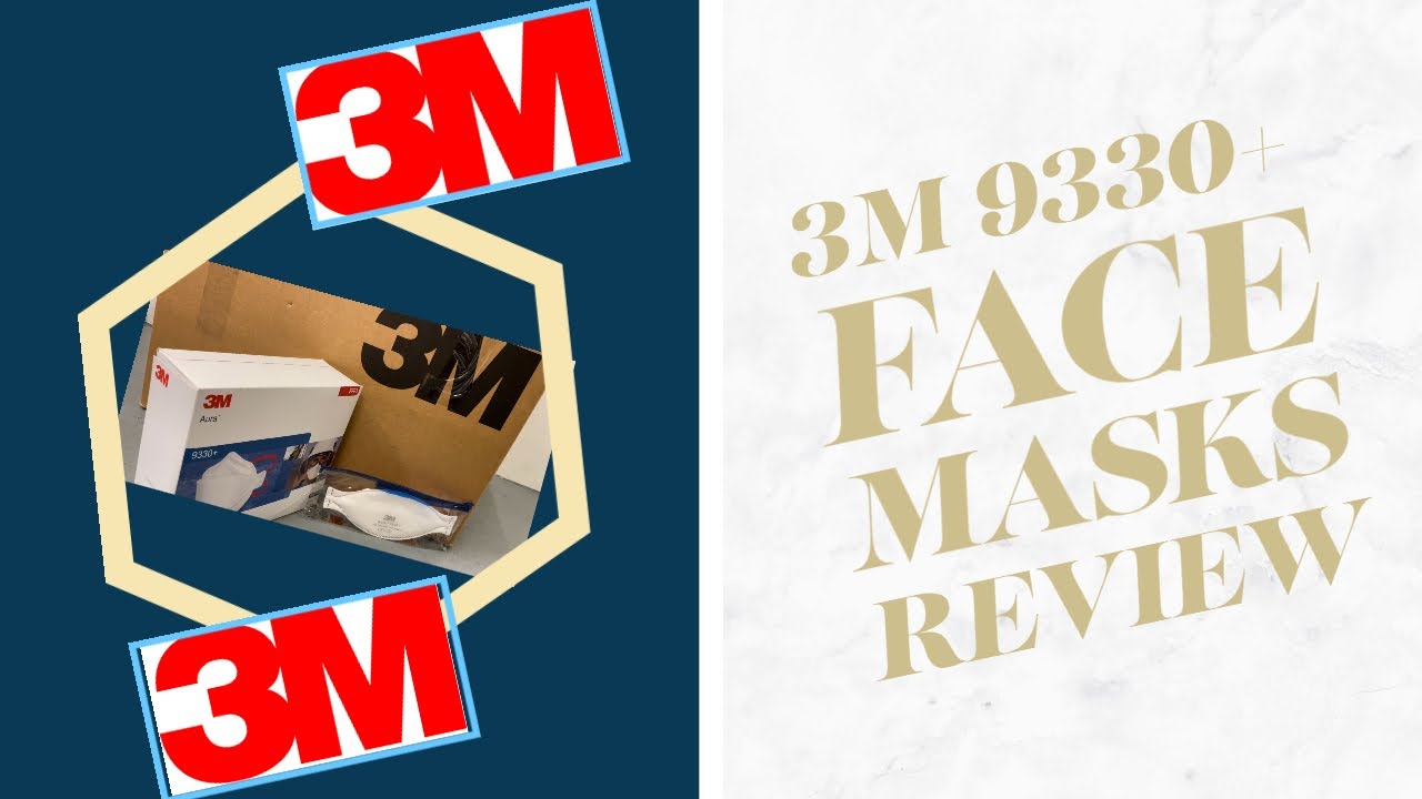 3M FFP3 Aura 9330+ Face Mask Review