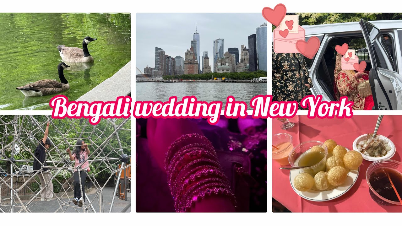 আমেরিকাতে বাঙালি বিয়ে💍 আজ আমি বরযাত্রী 😇Bengali wedding in America #wedding 