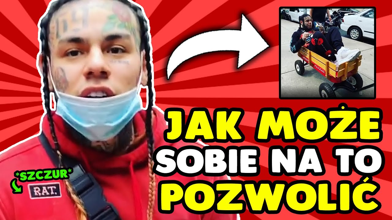 6ix9ine UCIEKA ULICAMI Nowego Yorku!😂 Nikt się TEGO NIE SPODZIEWAŁ!😲