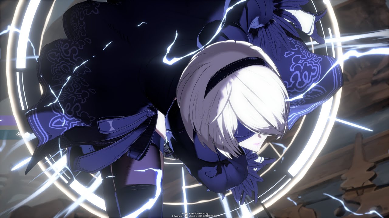 GBVSR - 2B 9200 Damage Combo