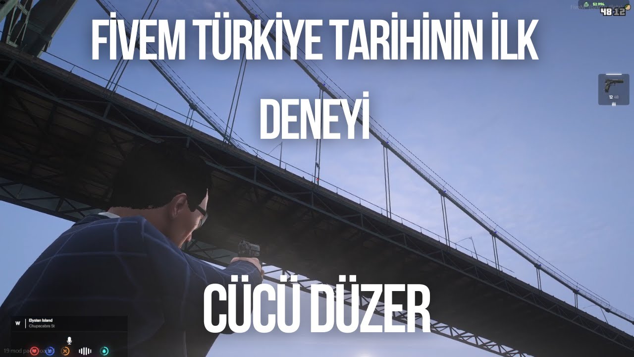 FİVEM TÜRKİYE TARİHİNİN İLK SİLAHLI DENEYİ | SU MU ÖLDÜRÜR MERMİ Mİ?