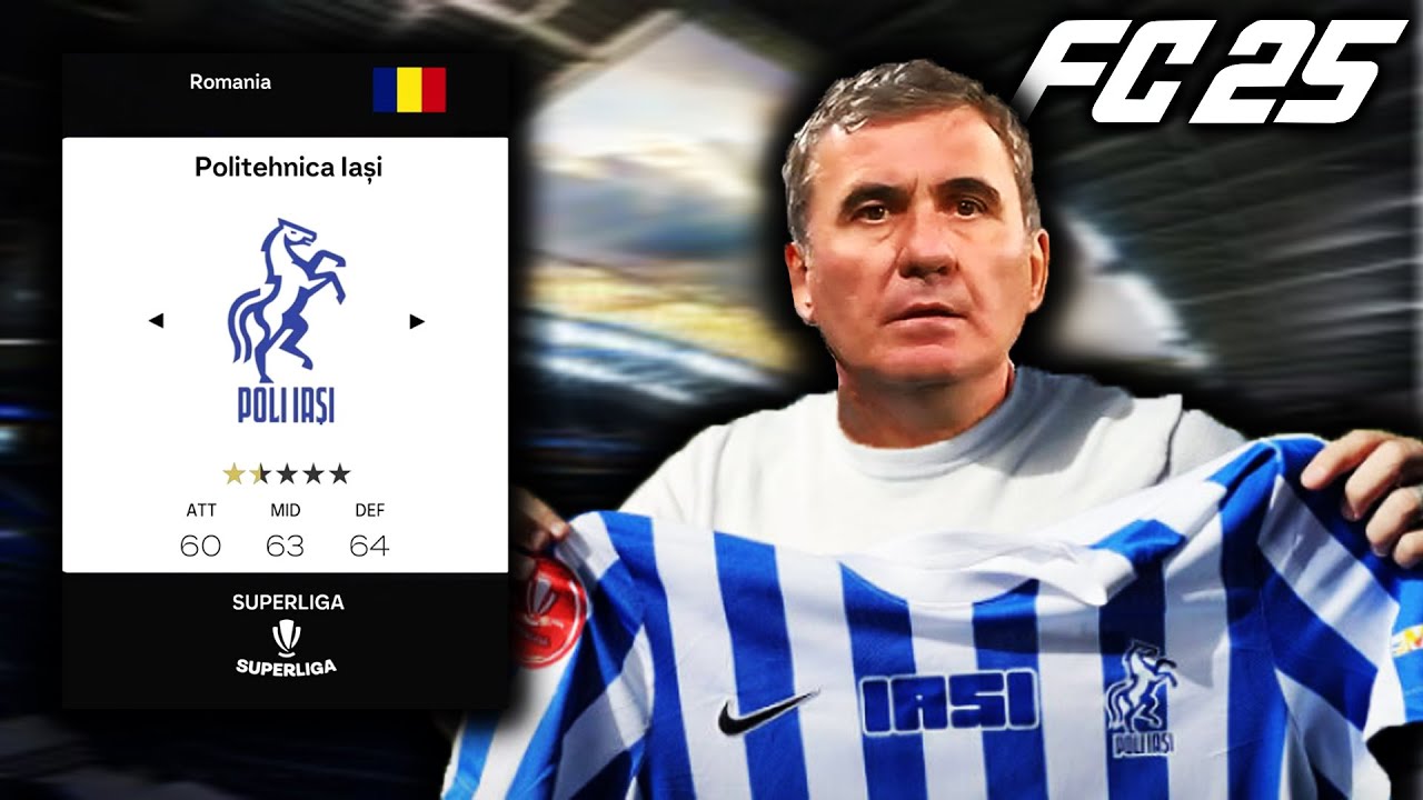 RECONSTRUIESC POLI IASI IN EA FC 25!