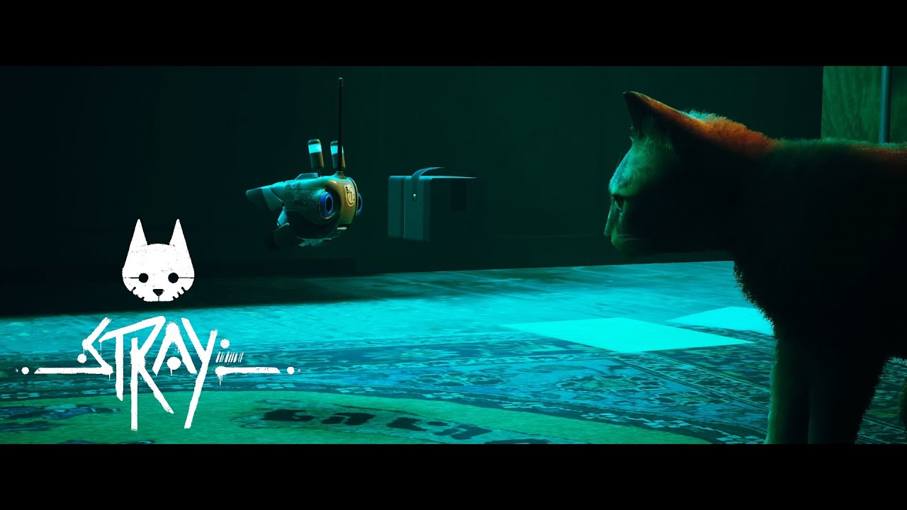 Stray, №1. Рыжий кот, подземный город и первый друг