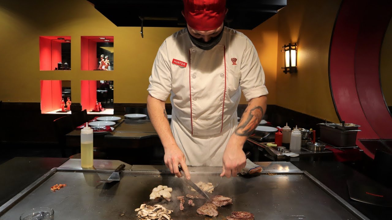 World Famous BENIHANA LIVE Cooking Show! (5 COURSE MEAL)