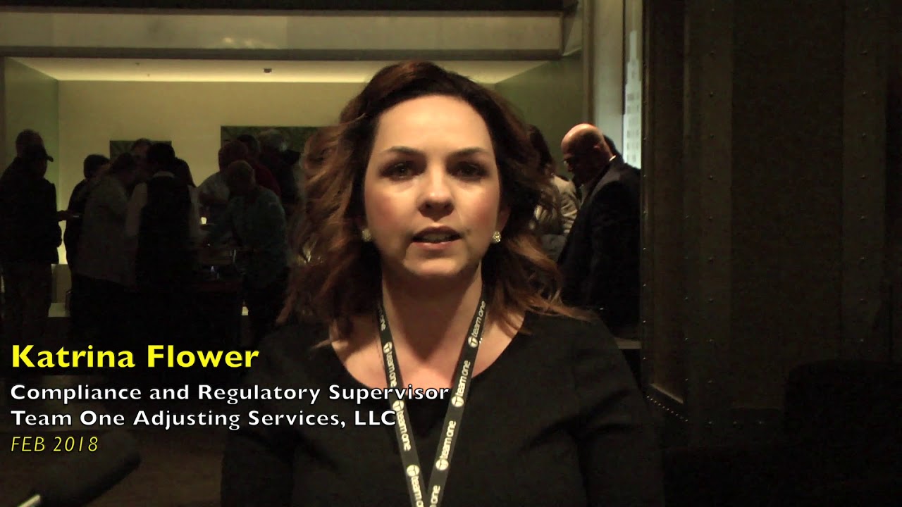 Testimonial Katrina Flower - Compliance and Regulatory Supervisor - Team One Adjusting Services