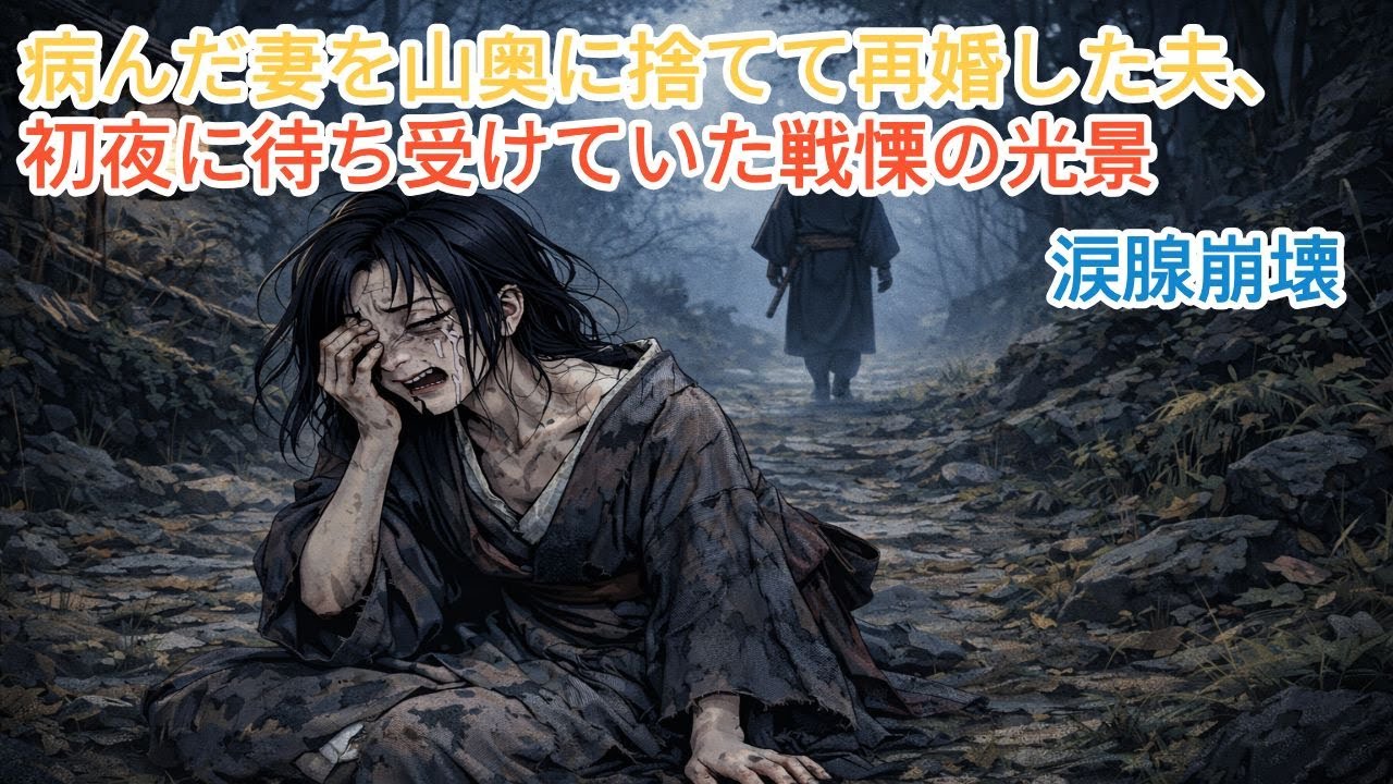 【涙腺崩壊】病気の妻を山に遺棄して再婚した夫、初夜に直面した身の毛もよだつ真実｜因果応報・怪談・民話・昔話・オーディオブック