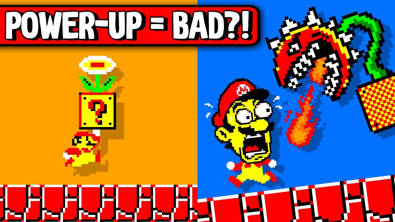 Someone made everything an enemy in Super Mario Bros. Special?! - Mario Boss and Enemy Maker?!