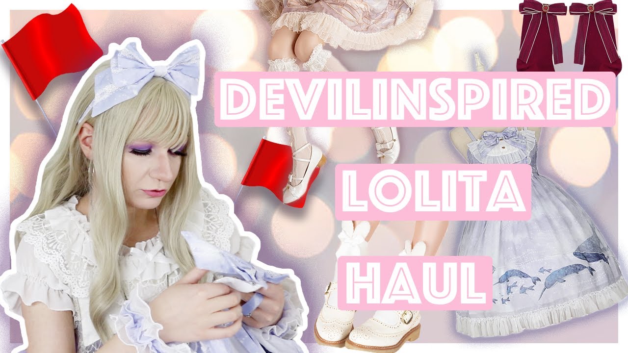 I Bought Lolita From Devilinspired so You Don't Have to [ Lolita Fashion Unboxing and Review ]