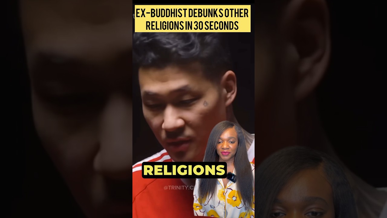 Ex-Buddhist debunks other religions in 30 seconds. #jesus #god #holyspirit #christianity #buddhism