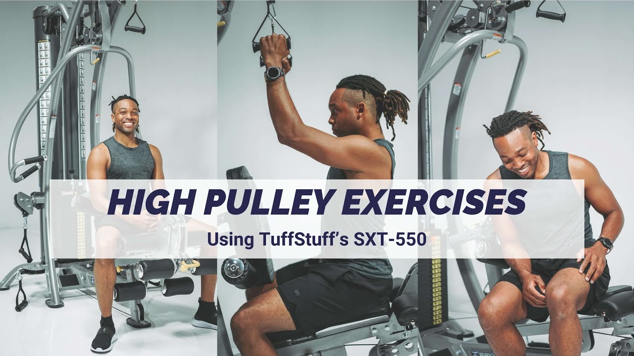 11 High Pulley Exercises (SXT-550 Hybrid Home Gym)