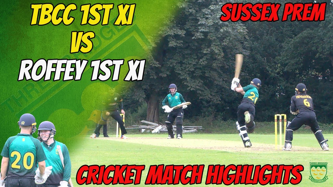 Sussex Premier League Cricket Match | TBCC 1st XI vs Roffey 1st XI