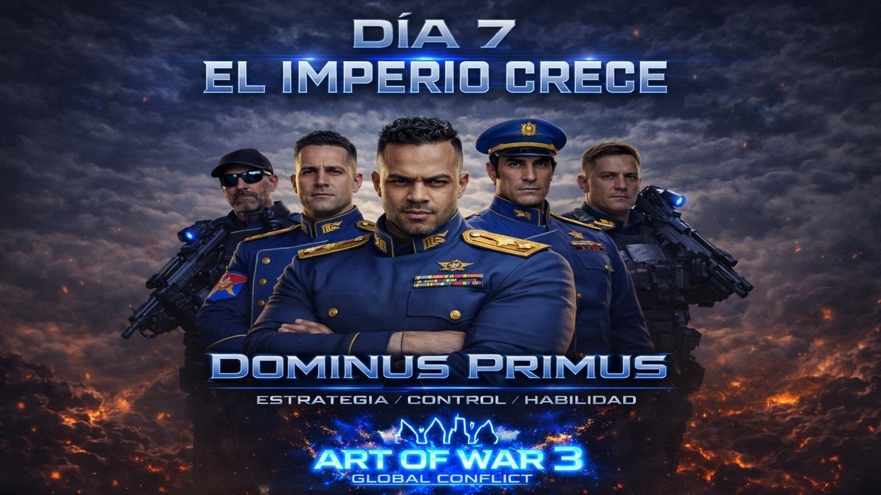 DÍA 7: EL IMPERIO CRECE 🔥 DOMINUS PRIMUS IMPARABLE | Art of War 3