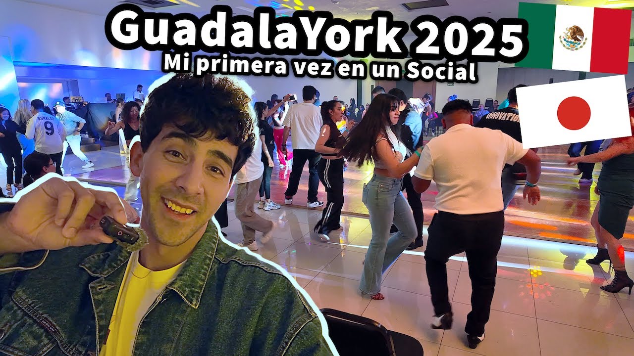 Fui a GuadalaYork 2025 Festival de Salsa y Bachata | Mis Vacaciones en Mexico | Japon a Mexico🇯🇵🇲🇽