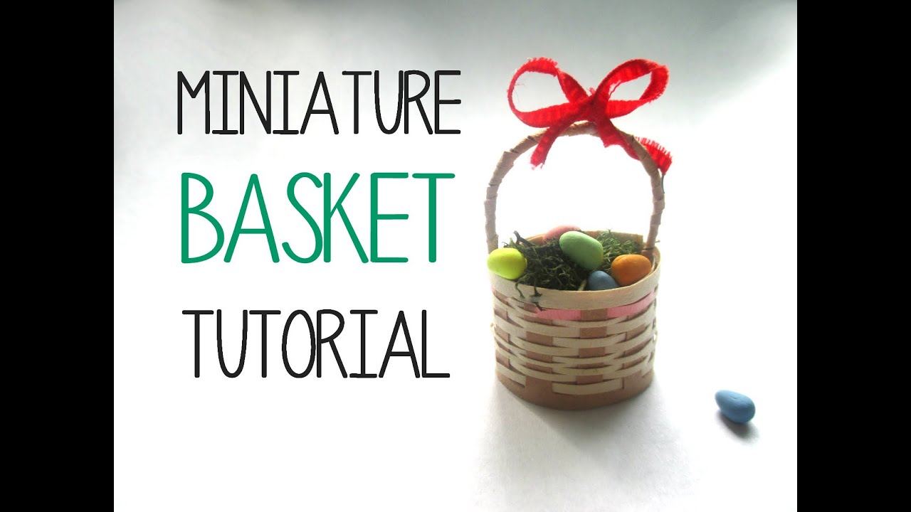 Mini Basket Tutorial (Miniature Mondays)