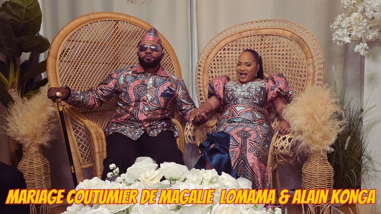 MARIAGE COUTUMIER DE MAGALIE LOMAMA GRANDE INFLUENCEUSE DE LA RDC & ALAIN KONGA VIDEO EZA RADIO TE