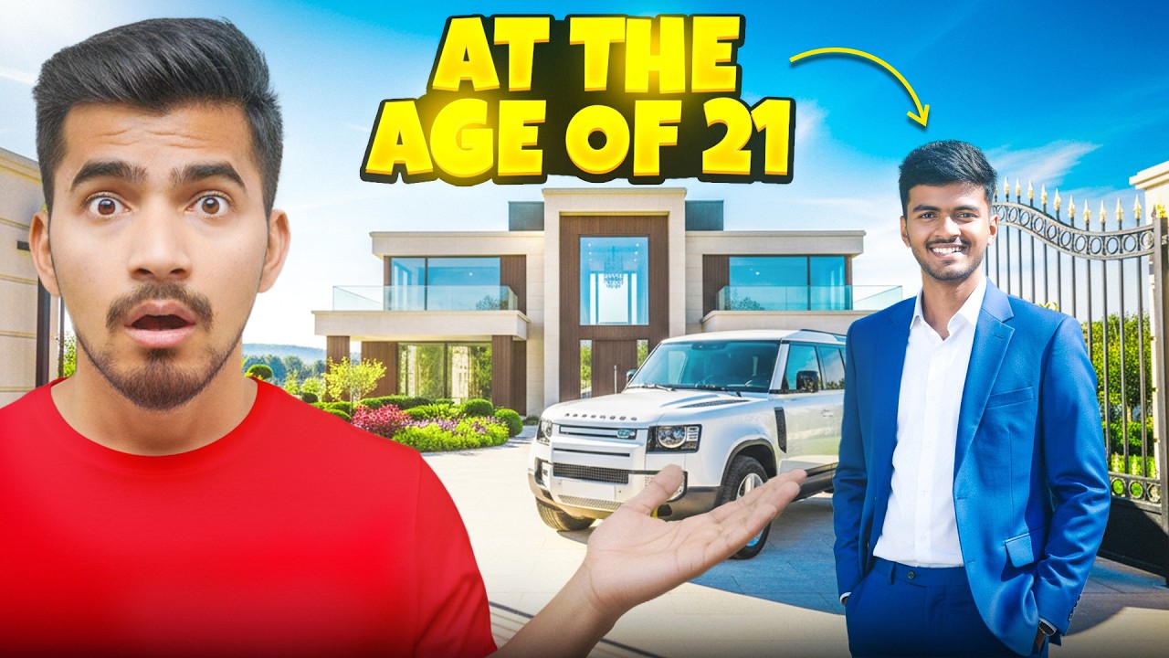 At the Age of 21 | Home Tour of a Trader & Car Collection  @DevanshRai 